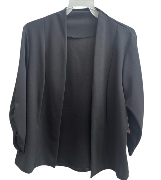 Black chiriada sleeve blazer