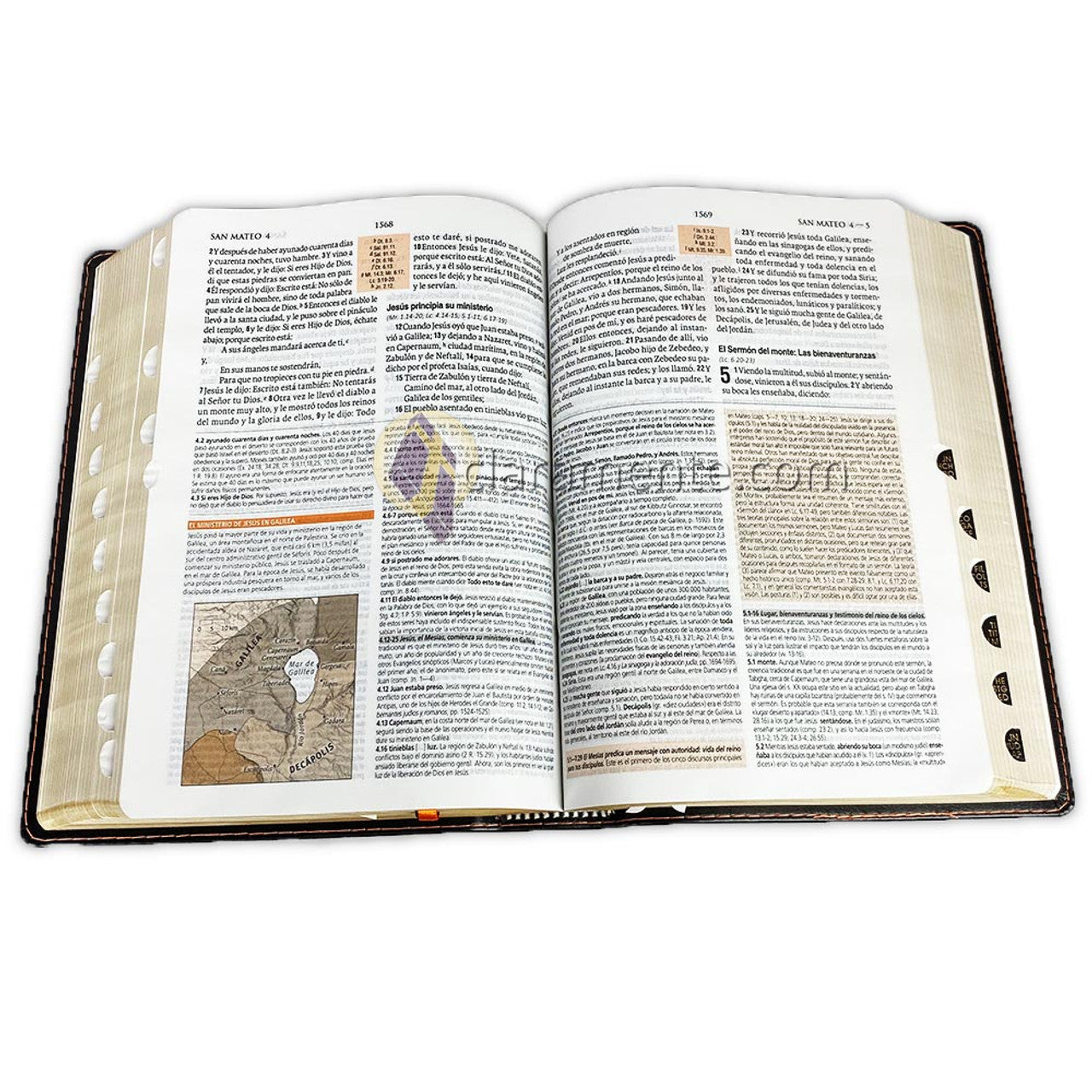 Theological Study Bible: RV1960, imitation leather, black with index