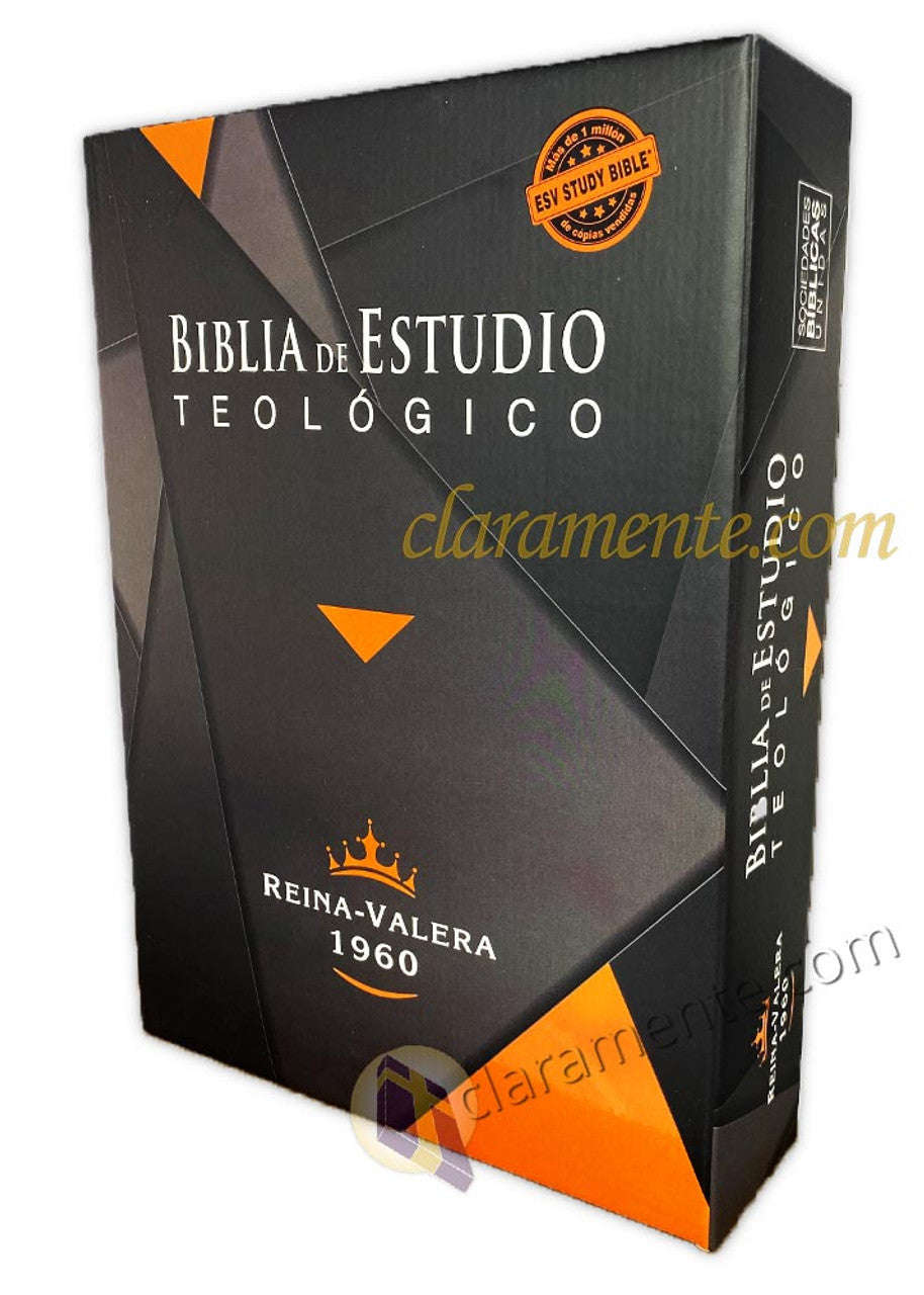 Theological Study Bible: RV1960, imitation leather, black with index