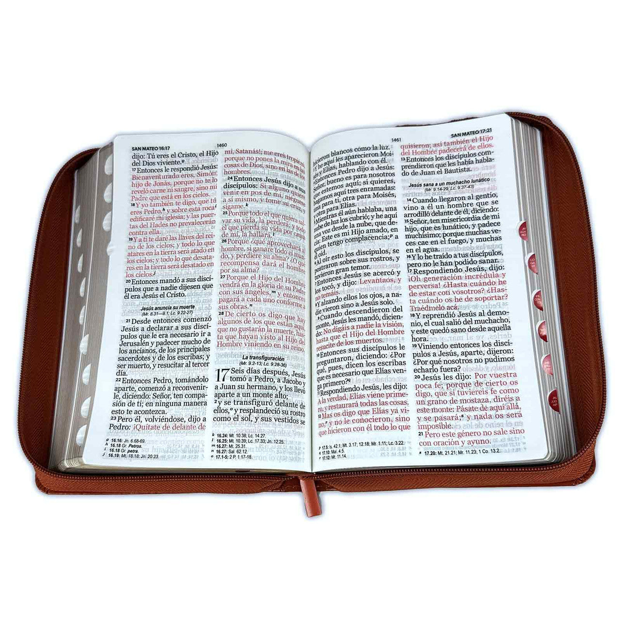 Biblia Águila con Cierre Letra Super Gigante 19 puntos RV1960 imit café con índice - Pero los que esperan a Jehová