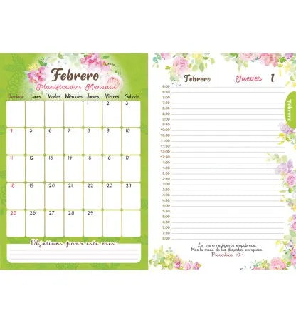 Agenda 2024 for women – Hortencias