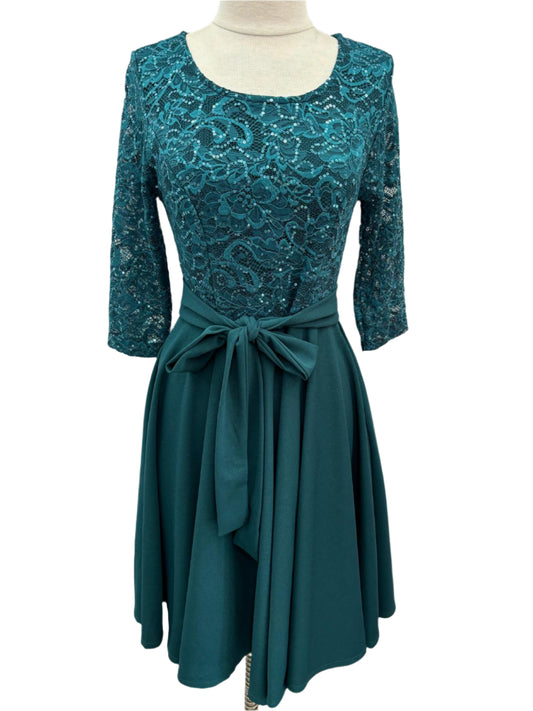 green party dress
