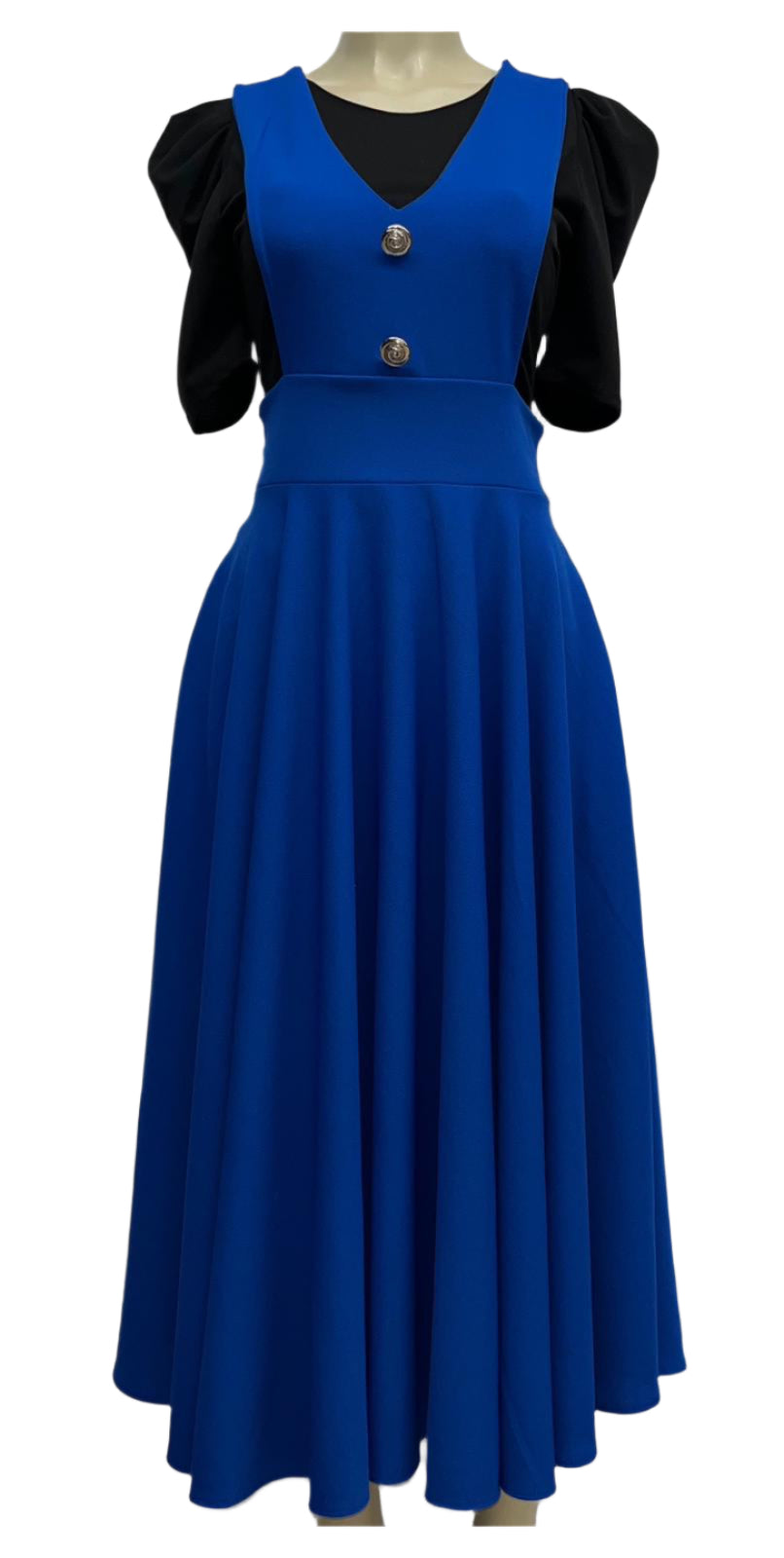 overol azul rey disco completo