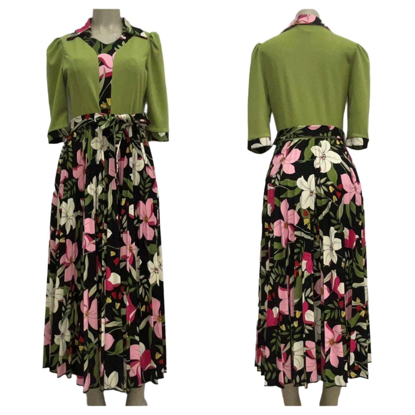 Vestido Jardín Tropical