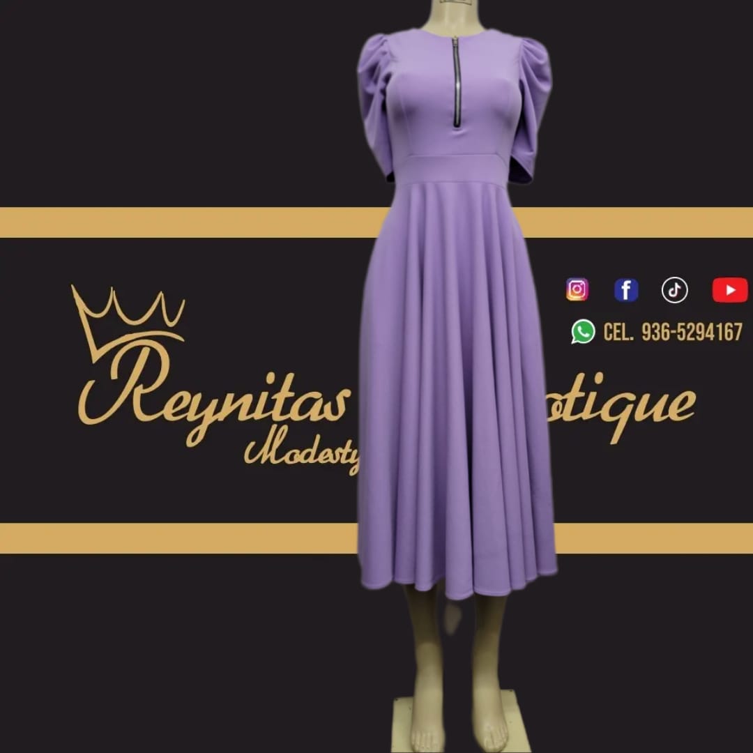 vestido Lidia Lila