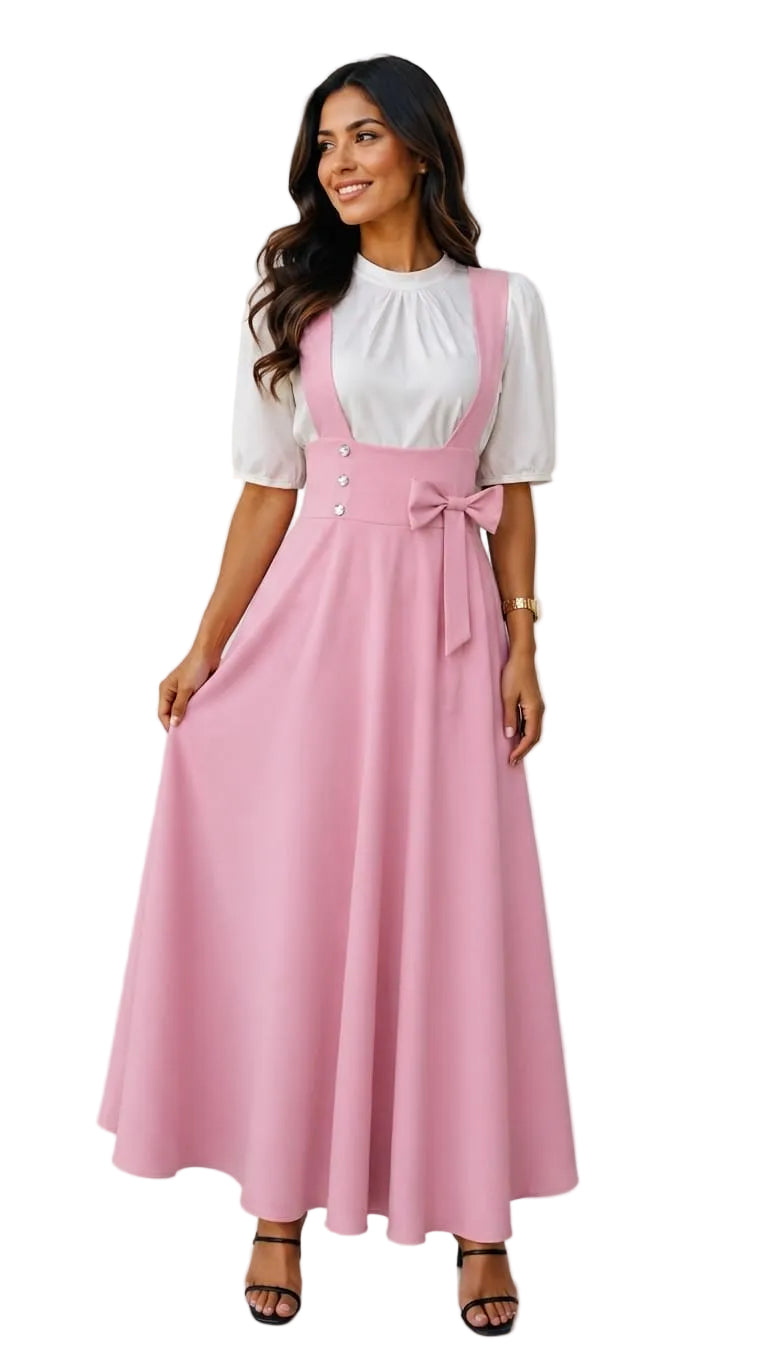 Pinafore Maxi Jumper