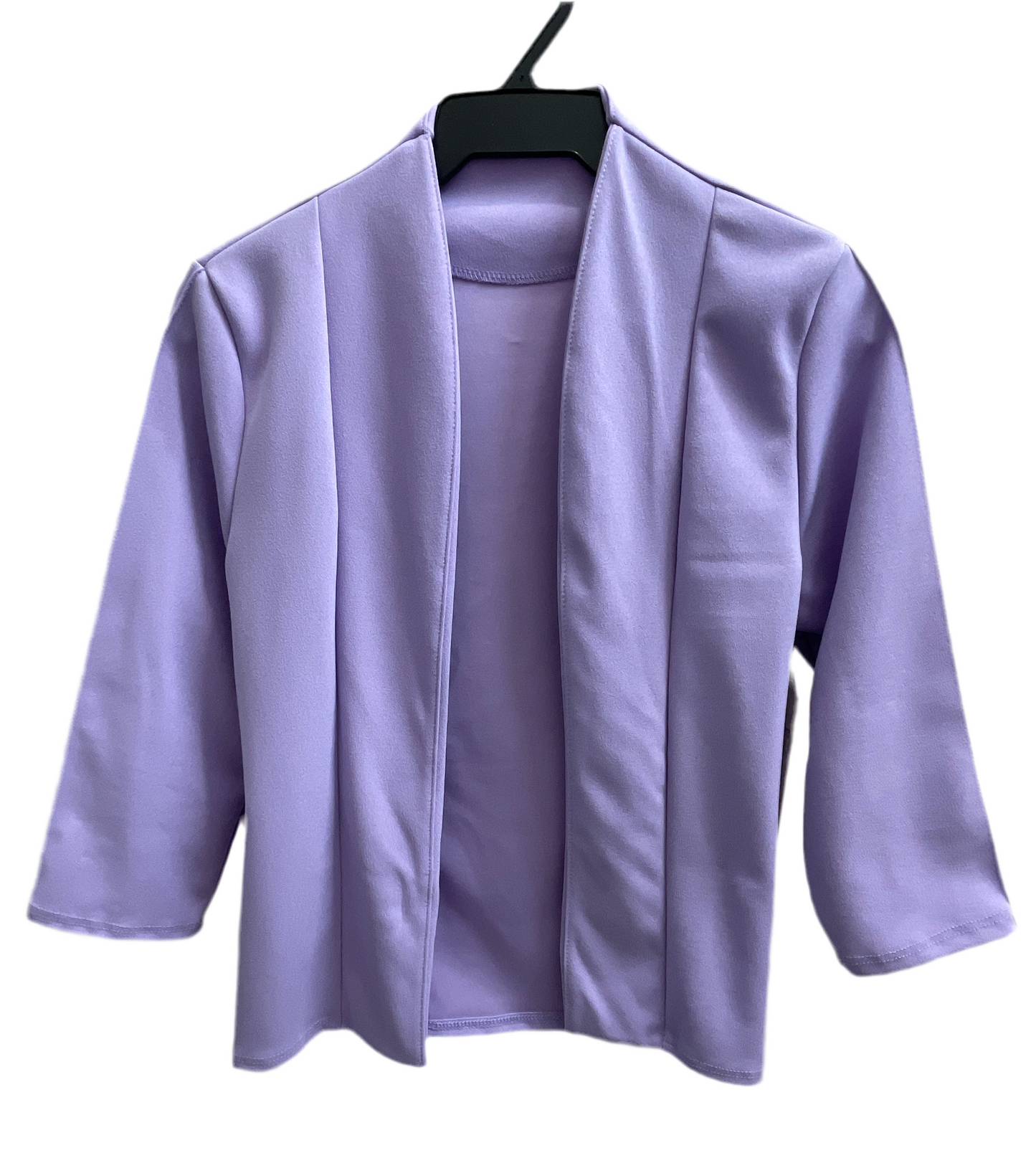 Lilac purple 3/4 sleeve blazer