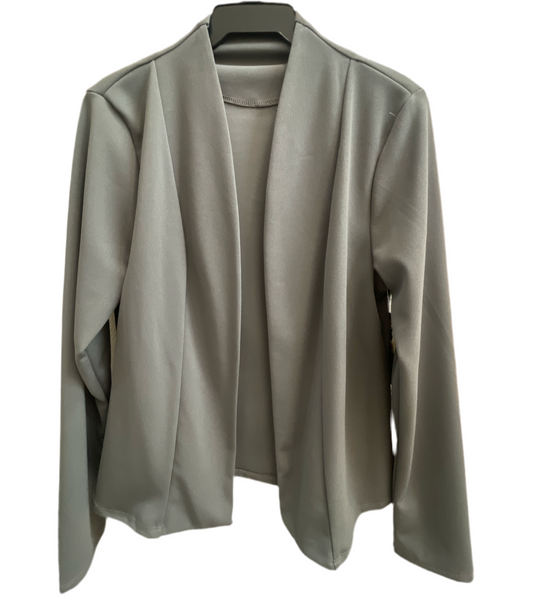 Long sleeve grey blazer