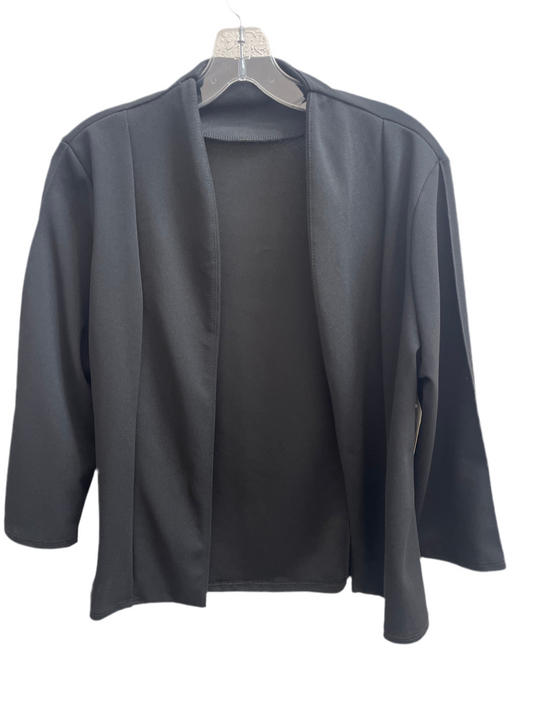 Black 3/4 sleeve blazer