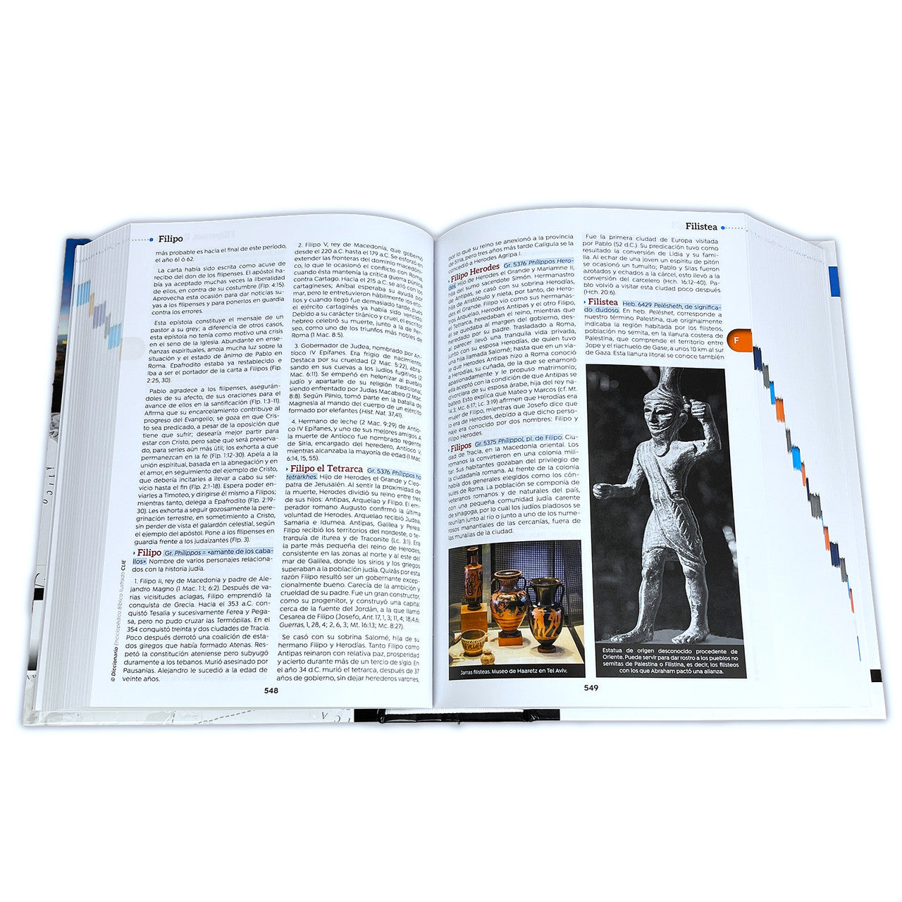 CLIE Illustrated Biblical Encyclopedic Dictionary, Alfonso Ropero, Alfonso Triviño, Silvia Martínez, color hardcover 