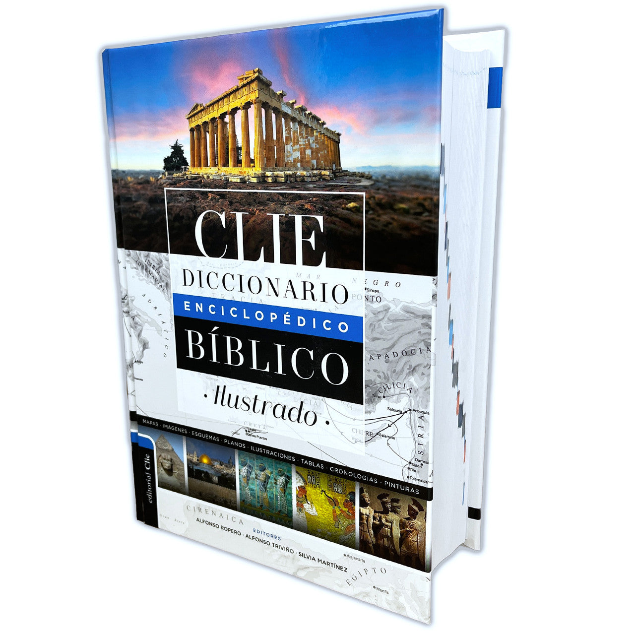 CLIE Illustrated Biblical Encyclopedic Dictionary, Alfonso Ropero, Alfonso Triviño, Silvia Martínez, color hardcover 