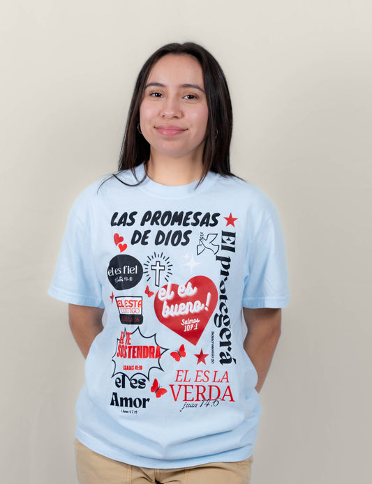 camiseta Las promesas De Dios