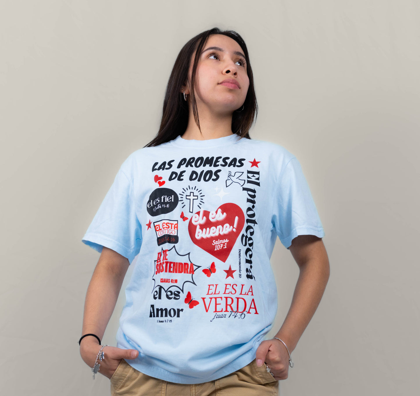 camiseta Las promesas De Dios