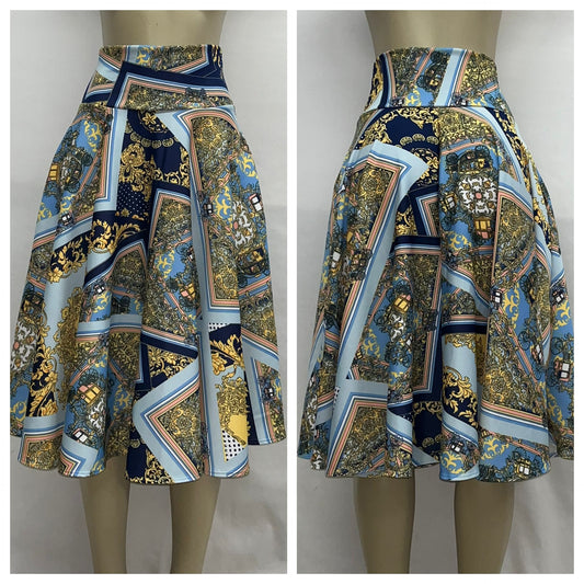 falda Azul Imperial