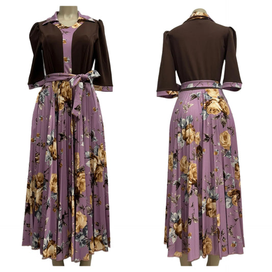 Vestido "Jardín de Medianoche