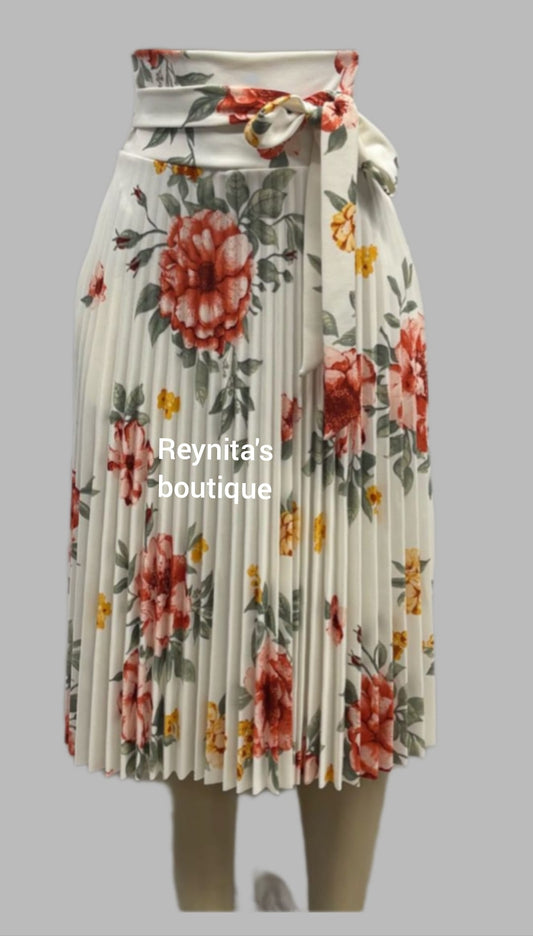 Rosalía Vintage falda plisada