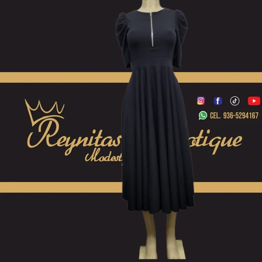 vestido Lidia color negro