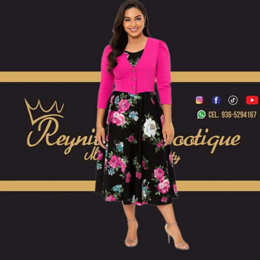 vestido Ruby rosa