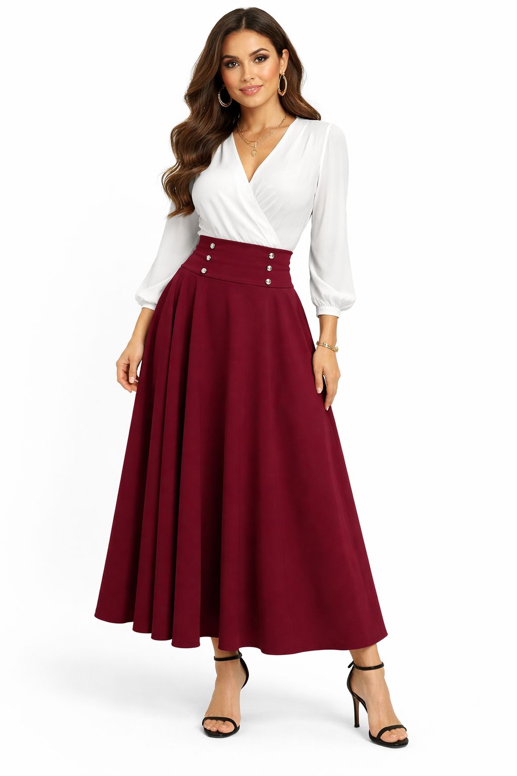 Falda disco completo con bolsillo