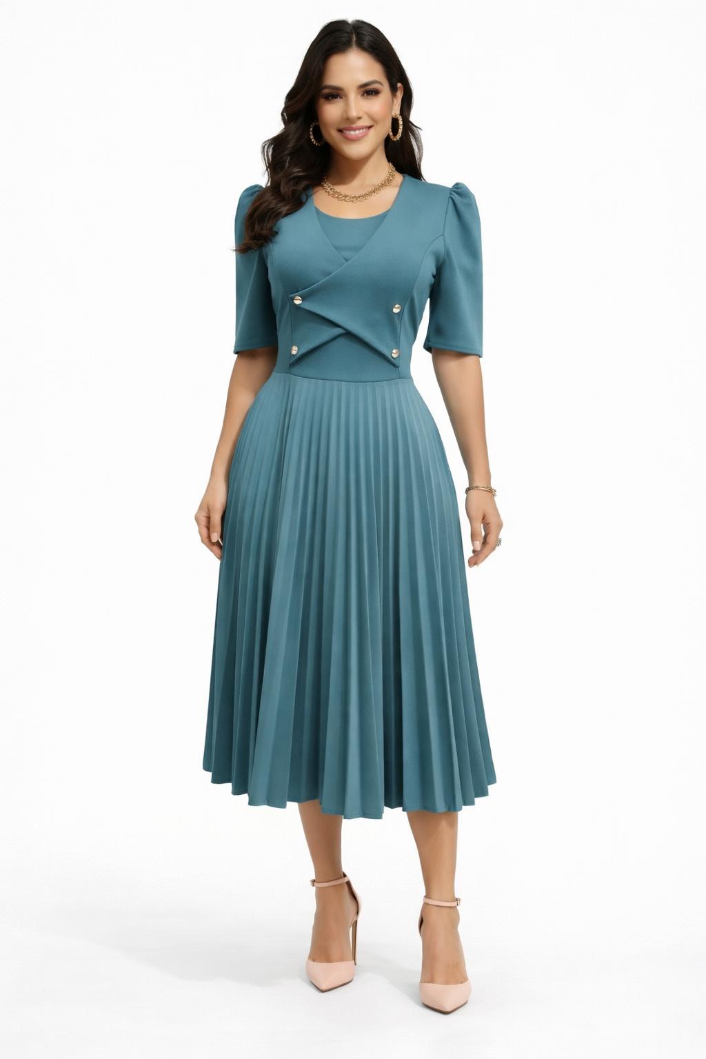 Vestido Valeria Diseño cruzado