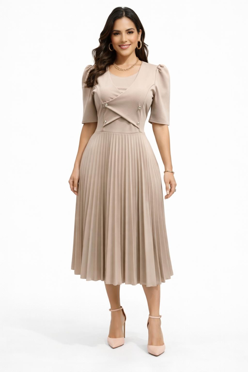 Vestido Valeria Diseño cruzado