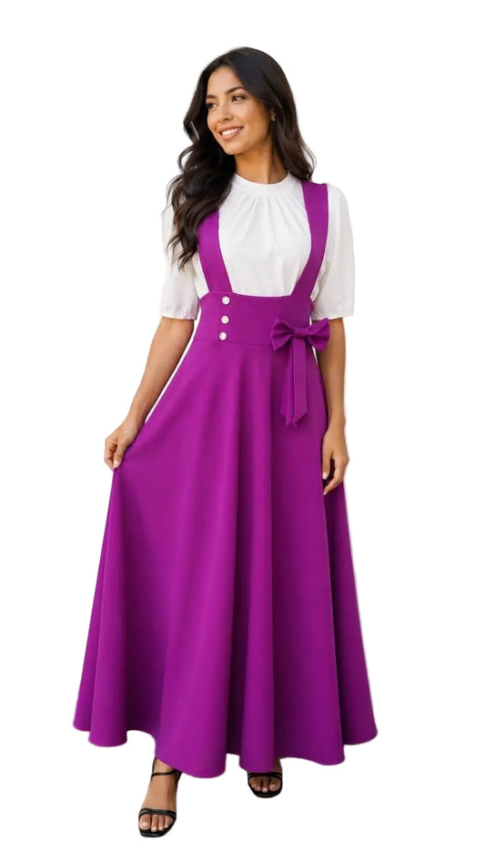 Pinafore Maxi Jumper