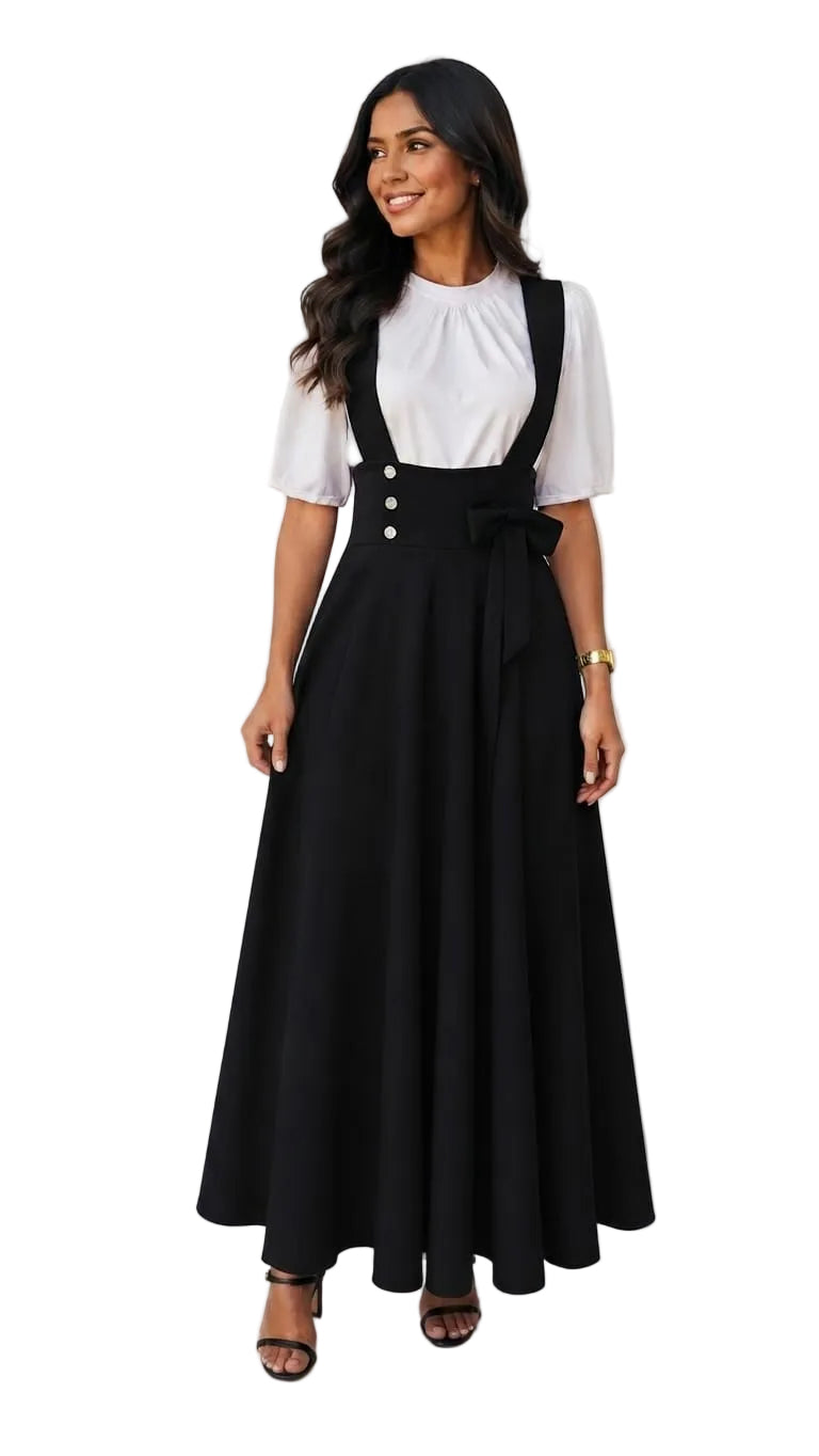 Pinafore Maxi Jumper