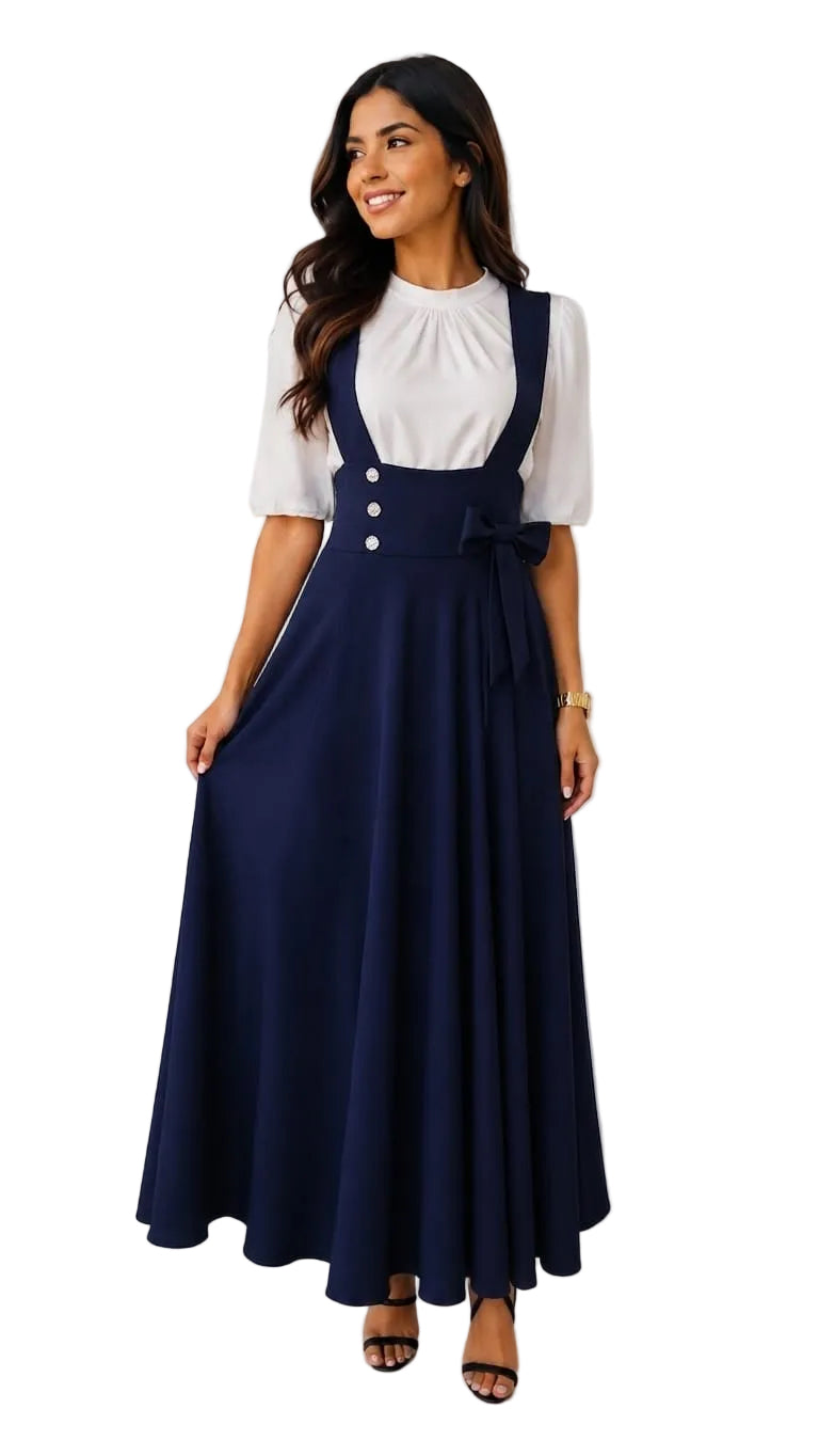 Pinafore Maxi Jumper