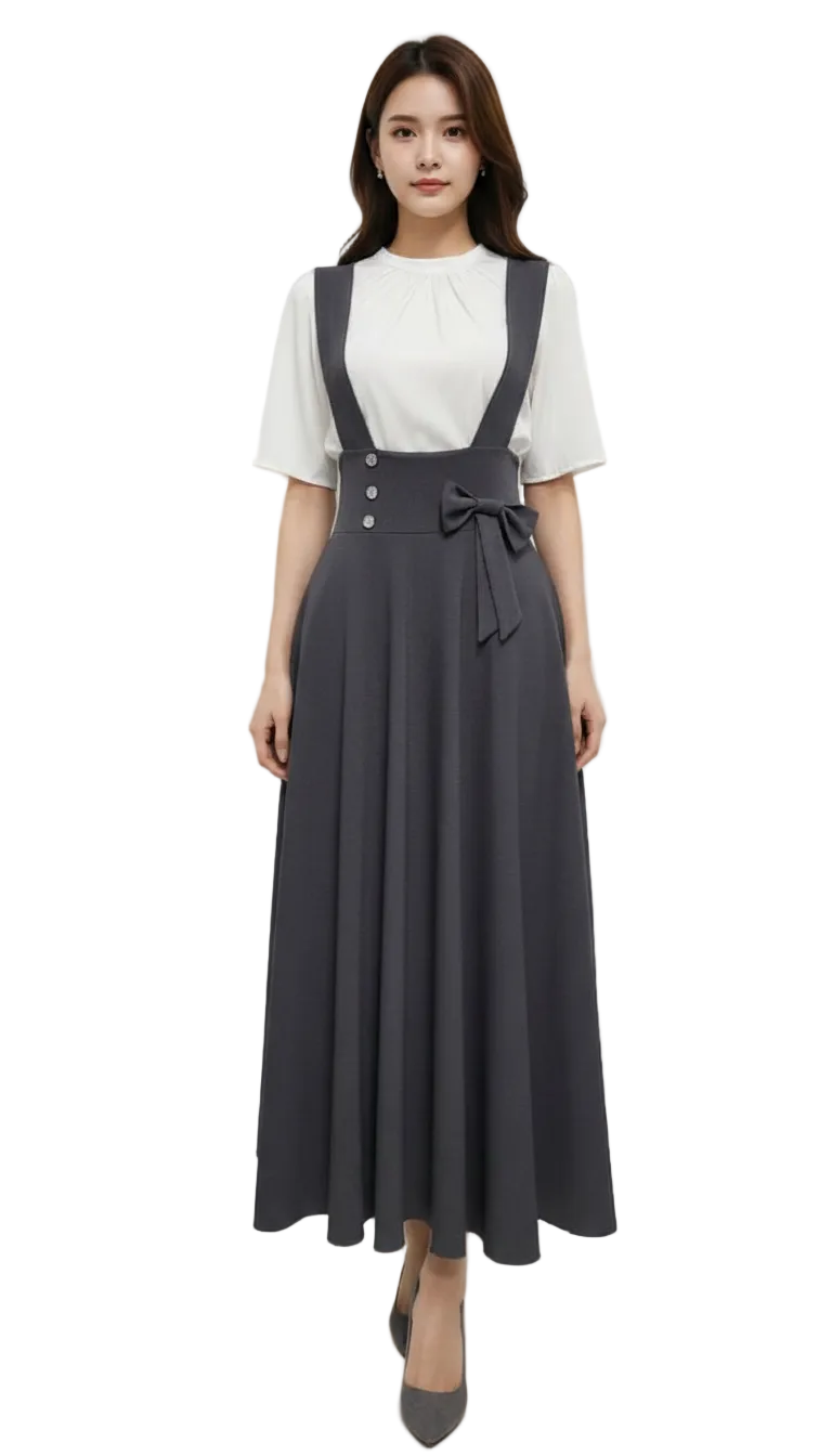 Pinafore Maxi Jumper