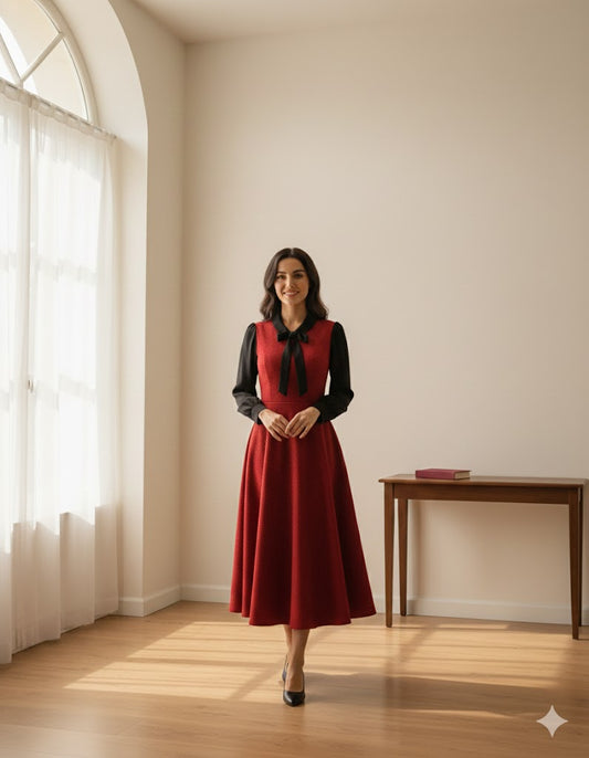 Vestido Corteza Real